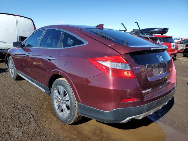 5J6TF2H52DL001785 - 2013 HONDA CROSSTOUR EXL მუქწითელი ფოტო 2