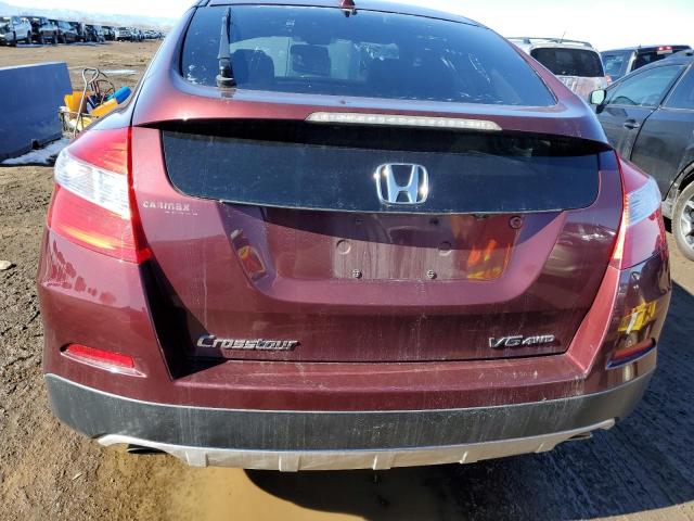 5J6TF2H52DL001785 - 2013 HONDA CROSSTOUR EXL MAROON photo 6