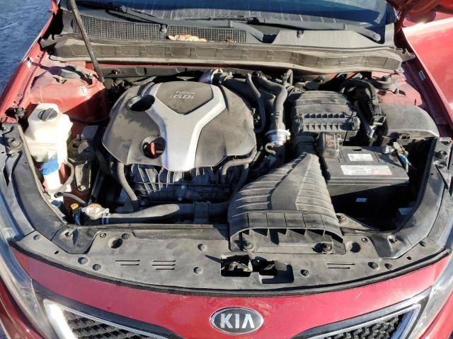 5XXGR4A60FG414661 - 2015 KIA OPTIMA SX RED photo 11