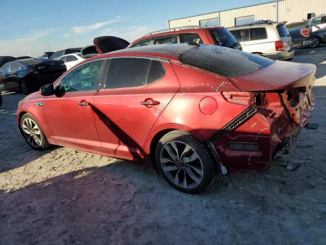 5XXGR4A60FG414661 - 2015 KIA OPTIMA SX RED photo 2