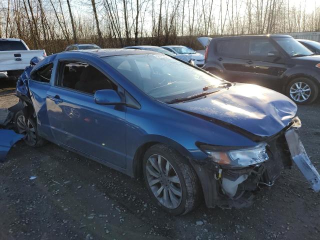 2HGFG21569H704015 - 2009 HONDA CIVIC SI BLUE photo 4