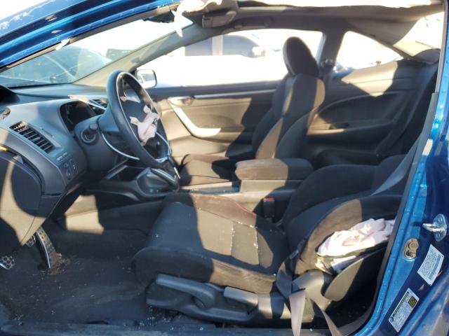 2HGFG21569H704015 - 2009 HONDA CIVIC SI BLUE photo 7