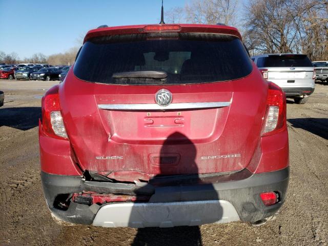 KL4CJCSBXEB640278 - 2014 BUICK ENCORE RED photo 6