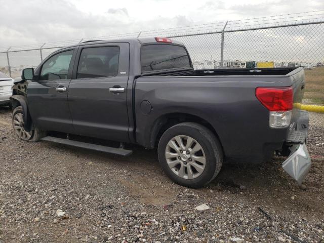 5TFEY5F12CX127372 - 2012 TOYOTA TUNDRA CREWMAX SR5 GRAY photo 2