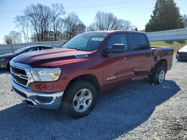 1C6SRFGT2KN786379 - 2019 RAM 1500 TRADESMAN BURGUNDY photo 1