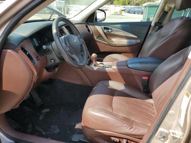 JNKAJ09F38M350086 - 2008 INFINITI EX35 BASE BEIGE photo 7