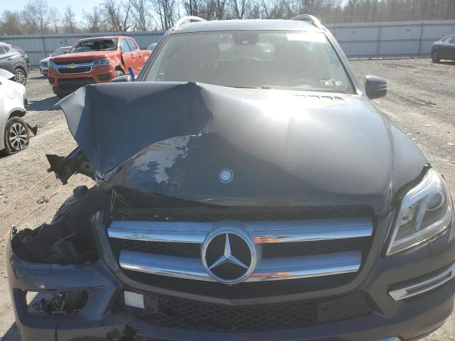 4JGDF6EE5FA496449 - 2015 MERCEDES-BENZ GL 450 4MATIC GRAY photo 12