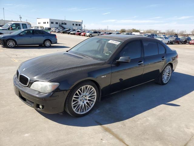 WBAHN83518DT80896 - 2008 BMW 750 LI BLACK photo 1