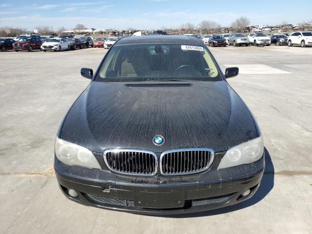 WBAHN83518DT80896 - 2008 BMW 750 LI BLACK photo 5