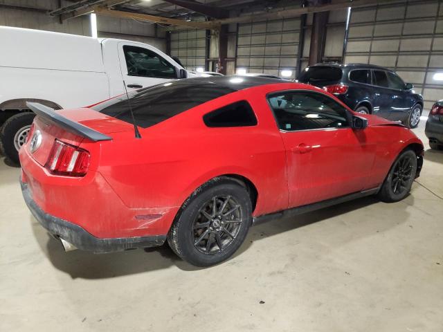 1ZVBP8AM8C5207308 - 2012 FORD MUSTANG RED photo 3