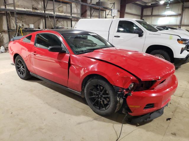 1ZVBP8AM8C5207308 - 2012 FORD MUSTANG RED photo 4