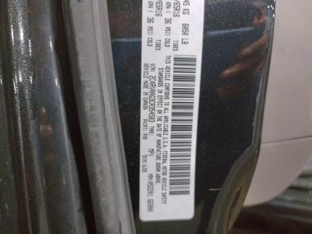 2C4RVAAG3CR354583 - 2012 VOLKSWAGEN ROUTAN S BLACK photo 13