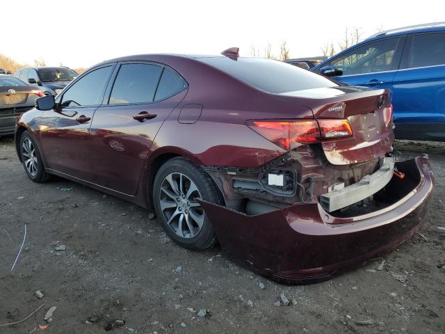 19UUB1F5XFA002167 - 2015 ACURA TLX TECH BURGUNDY photo 2