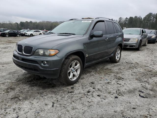 5UXFA13545LY09364 - 2005 BMW X5 3.0I TEAL photo 1