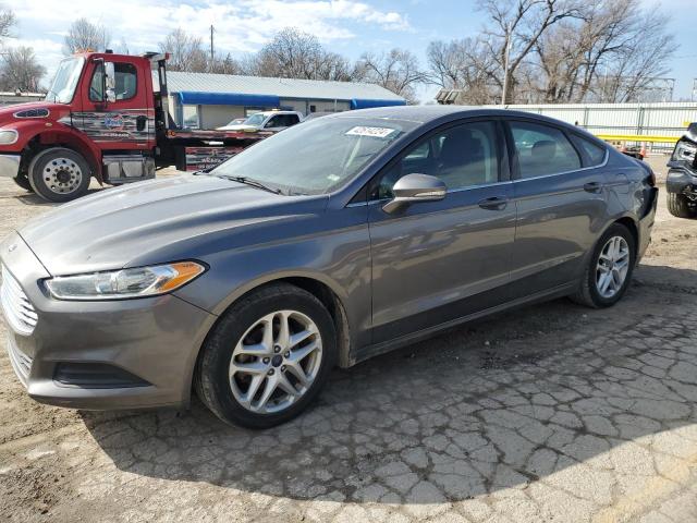 3FA6P0H71ER262632 - 2014 FORD FUSION SE GRAY photo 1