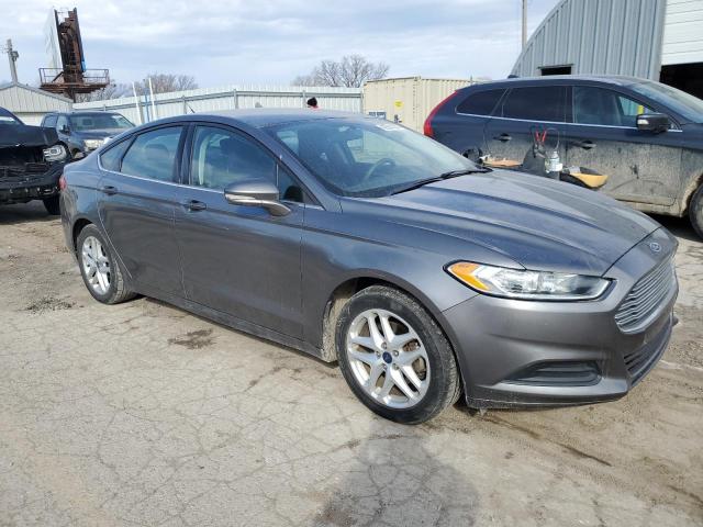 3FA6P0H71ER262632 - 2014 FORD FUSION SE GRAY photo 4