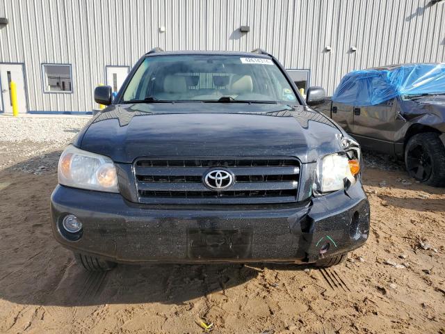 JTEEP21A840041806 - 2004 TOYOTA HIGHLANDER BLACK photo 5