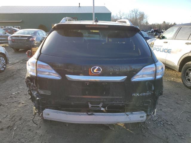 JTJBC1BA9C2428862 - 2012 LEXUS RX 450 BLACK photo 6