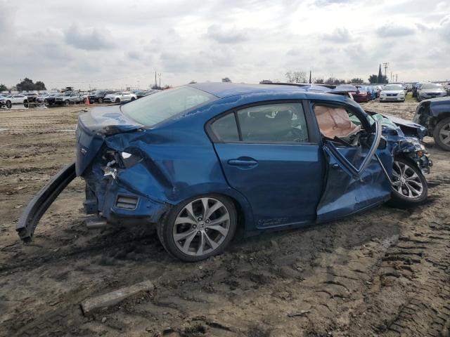 2HGFB6E58CH701141 - 2012 HONDA CIVIC SI BLUE photo 3