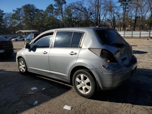 3N1BC13E87L410736 - 2007 NISSAN VERSA S GRAY photo 2