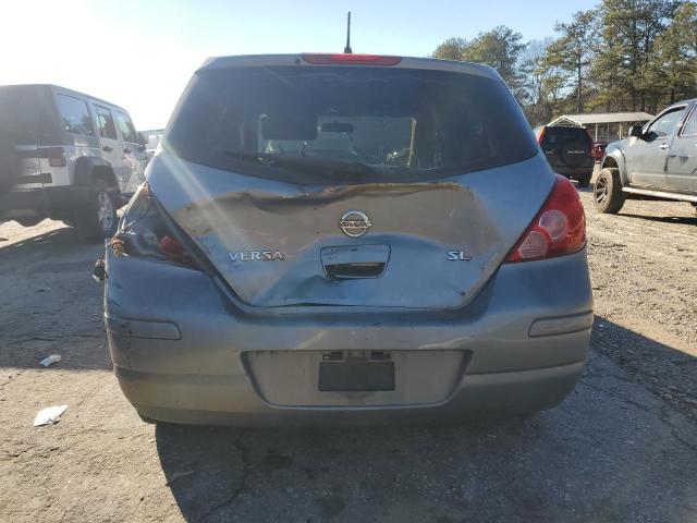 3N1BC13E87L410736 - 2007 NISSAN VERSA S GRAY photo 6