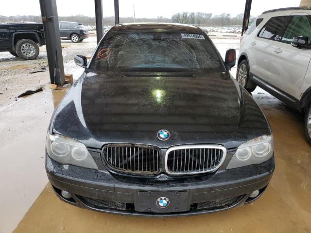 WBAHN83548DT86448 - 2008 BMW 750 LI BLACK photo 5