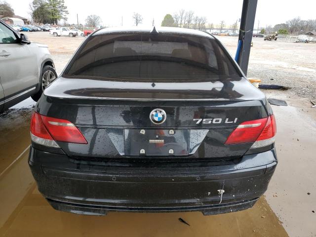 WBAHN83548DT86448 - 2008 BMW 750 LI BLACK photo 6