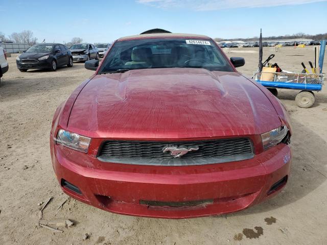 1ZVBP8EM6C5212551 - 2012 FORD MUSTANG RED photo 5