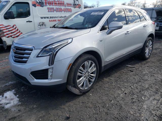 1GYKNFRS8JZ235030 - 2018 CADILLAC XT5 PREMIUM LUXURY SILVER photo 1