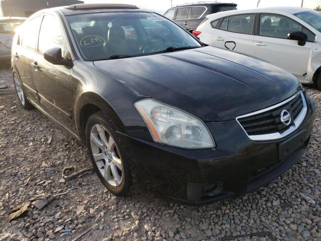 1N4BA41E18C812656 - 2008 NISSAN MAXIMA SE BLACK photo 1