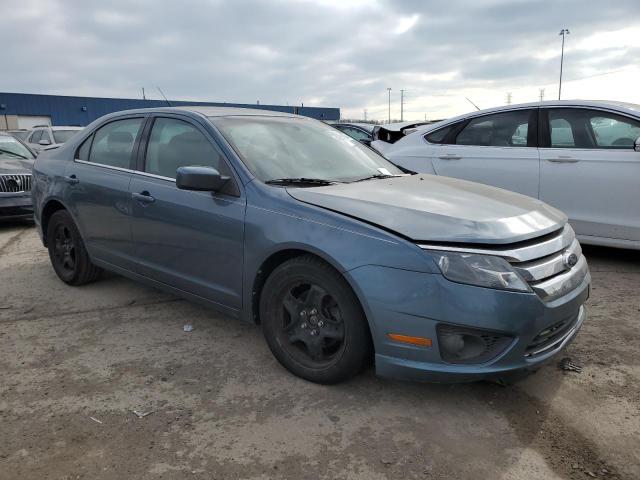 3FAHP0HA3BR218924 - 2011 FORD FUSION SE BLUE photo 4