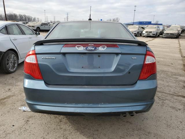 3FAHP0HA3BR218924 - 2011 FORD FUSION SE BLUE photo 6