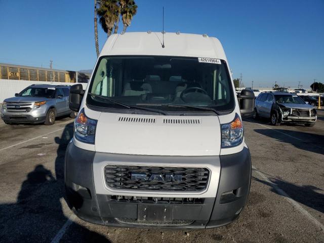 3C6LRVDG3ME570179 - 2021 RAM PROMASTER 2500 HIGH WHITE photo 5