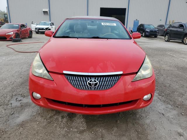 4T1FA38PX6U078616 - 2006 TOYOTA CAMRY SOLA RED photo 5