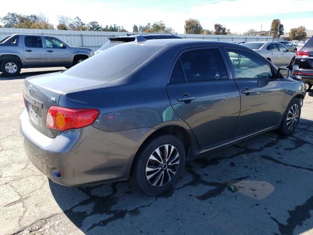 1NXBU4EE1AZ201517 - 2010 TOYOTA COROLLA BASE CHARCOAL photo 3