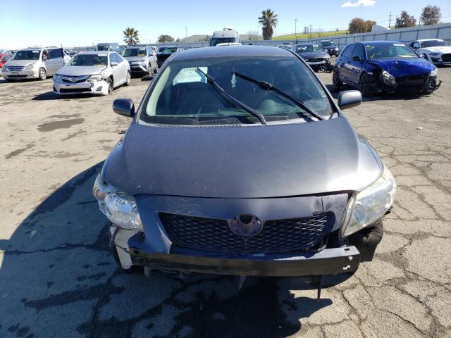 1NXBU4EE1AZ201517 - 2010 TOYOTA COROLLA BASE CHARCOAL photo 5