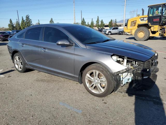 5NPE34AF4JH676253 - 2018 HYUNDAI SONATA SPORT GRAY photo 4