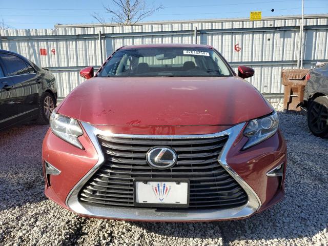 JTHBK1GG2G2219213 - 2016 LEXUS ES 350 RED photo 5