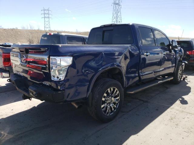 1N6BA1F47HN564195 - 2017 NISSAN TITAN SL BLUE photo 3