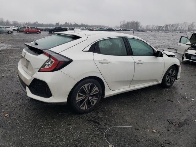 SHHFK7H50HU400438 - 2017 HONDA CIVIC EX WHITE photo 3