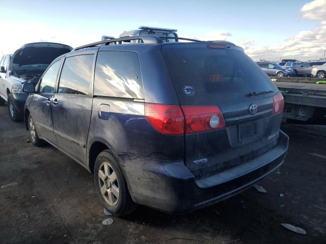 5TDZA23C96S421002 - 2006 TOYOTA SIENNA CE BLUE photo 2