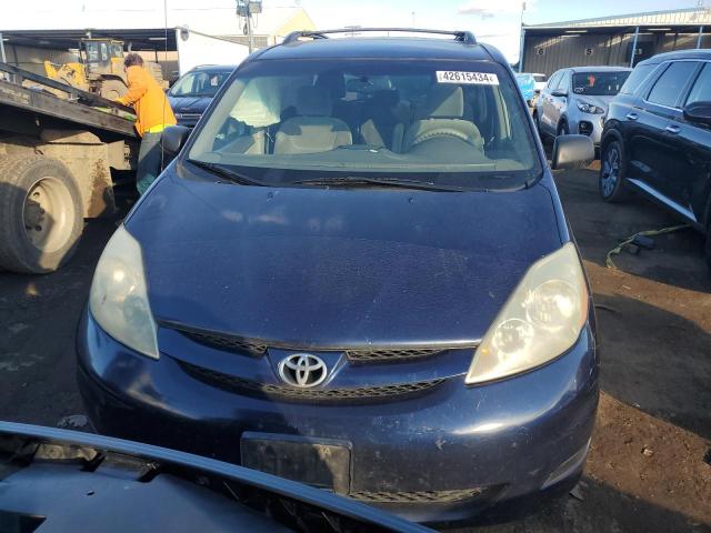 5TDZA23C96S421002 - 2006 TOYOTA SIENNA CE BLUE photo 5