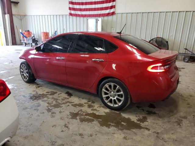 1C3CDFCHXDD176238 - 2013 DODGE DART LIMITED RED photo 2