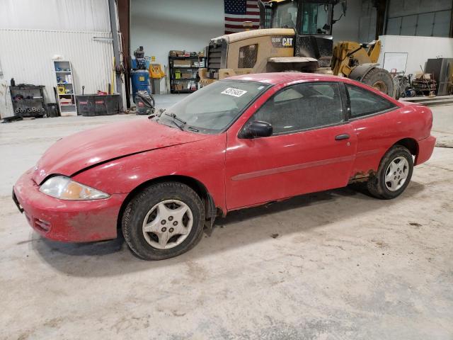 1G1JC124717306387 - 2001 CHEVROLET CAVALIER RED photo 1