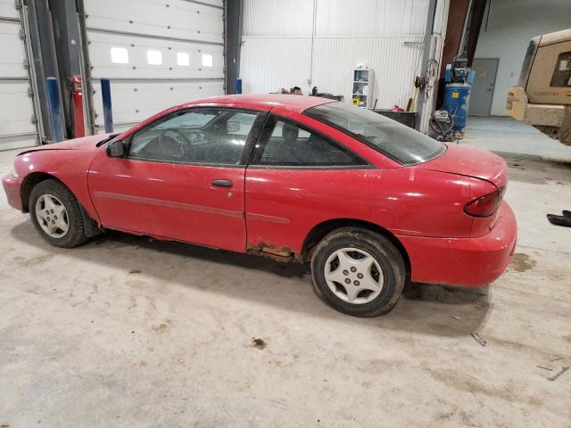 1G1JC124717306387 - 2001 CHEVROLET CAVALIER RED photo 2