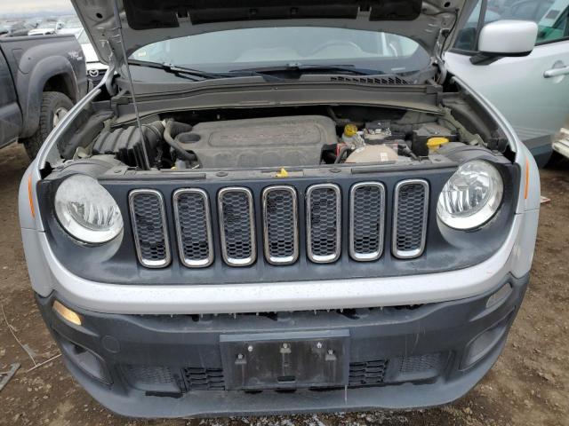 ZACCJBBT5GPE09760 - 2016 JEEP RENEGADE LATITUDE SILVER photo 12