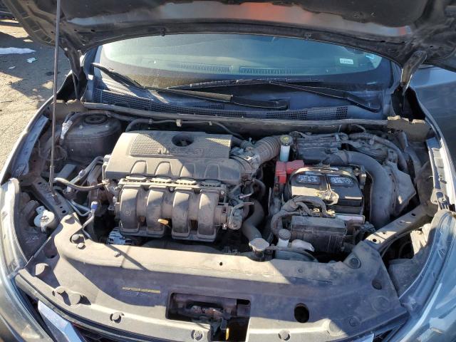 3N1AB7APXJL655387 - 2018 NISSAN SENTRA S SILVER photo 11