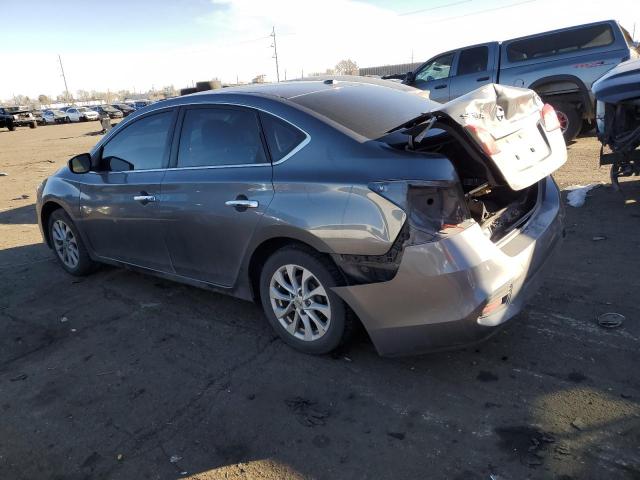 3N1AB7APXJL655387 - 2018 NISSAN SENTRA S SILVER photo 2