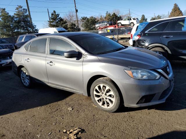 3N1AB7APXJL655387 - 2018 NISSAN SENTRA S SILVER photo 4