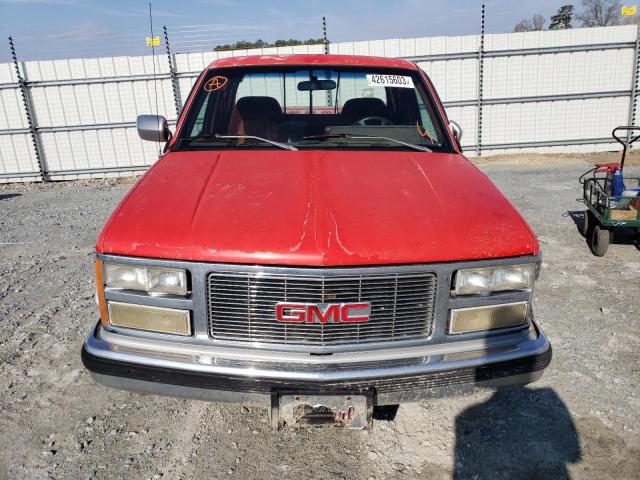 2GTEC19K5P1548856 - 1993 GMC SIERRA C1500 RED photo 5